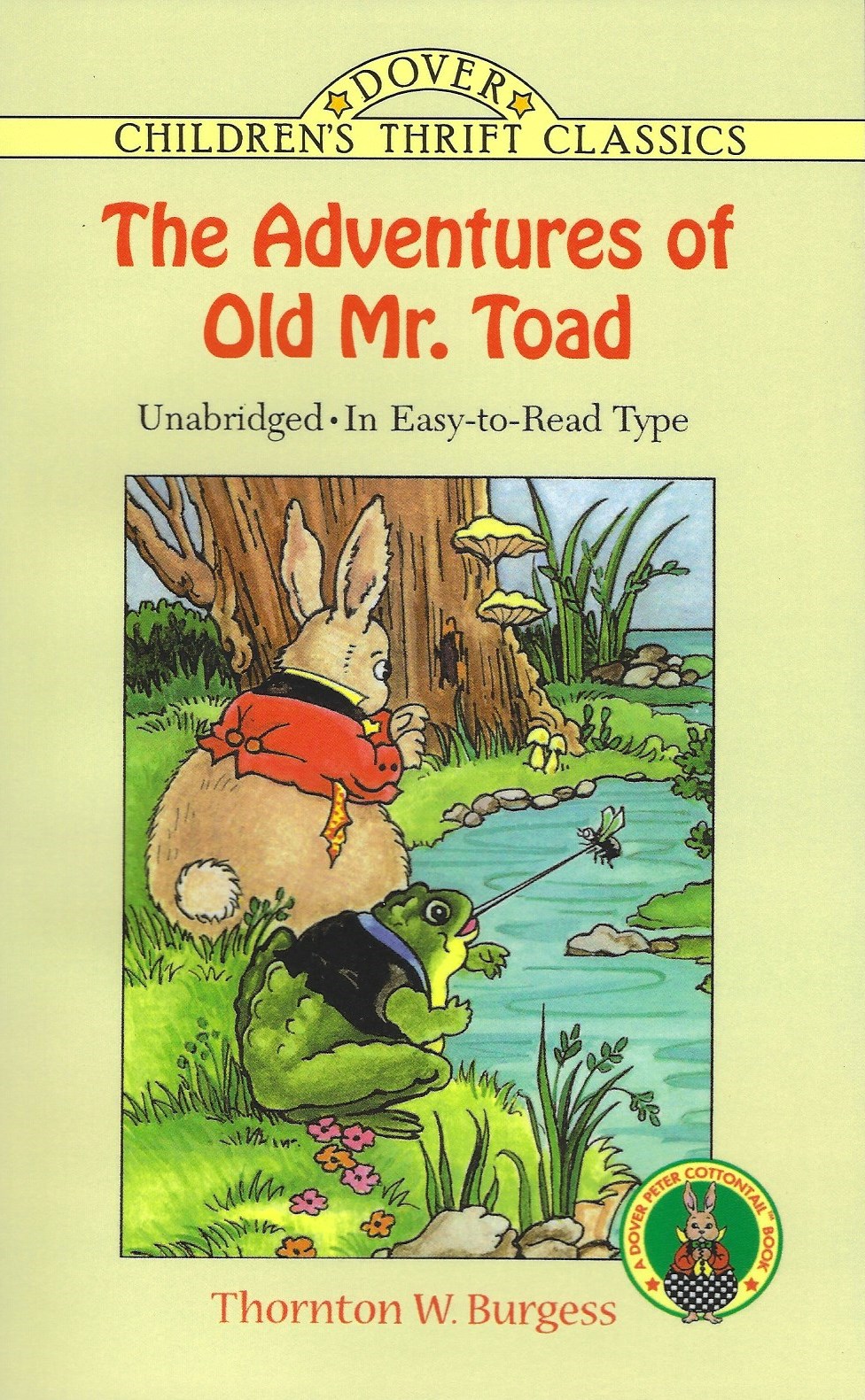 THE ADVENTURES OF OLD MR. TOAD Thornton W. Burgess